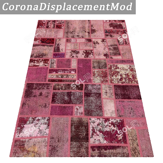 Deluxe Carpet Trio Set | High-Quality Textures 3D model image 4