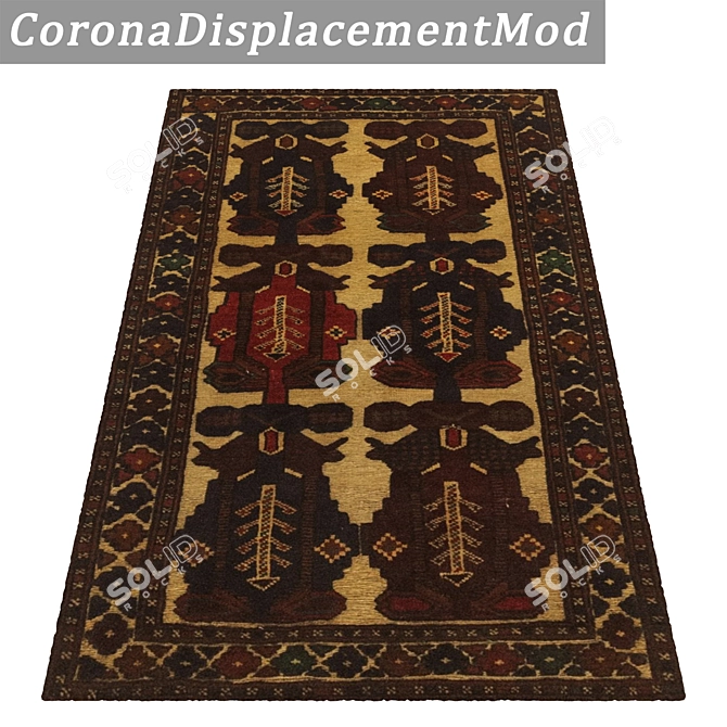 Title: 1981 Carpets Set 3D model image 4