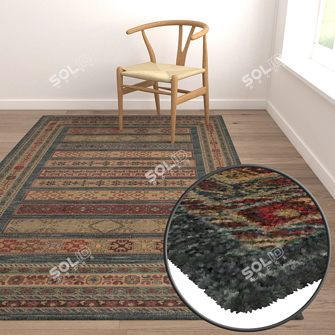 Title: 1981 Carpets Set 3D model image 5