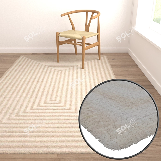 Title: 1983 Carpets Set 3D model image 5