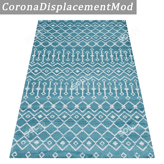 High-Quality Carpet Set 3D model image 4