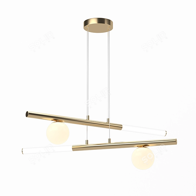 Loft4You Chose Line Pendant Light 3D model image 1