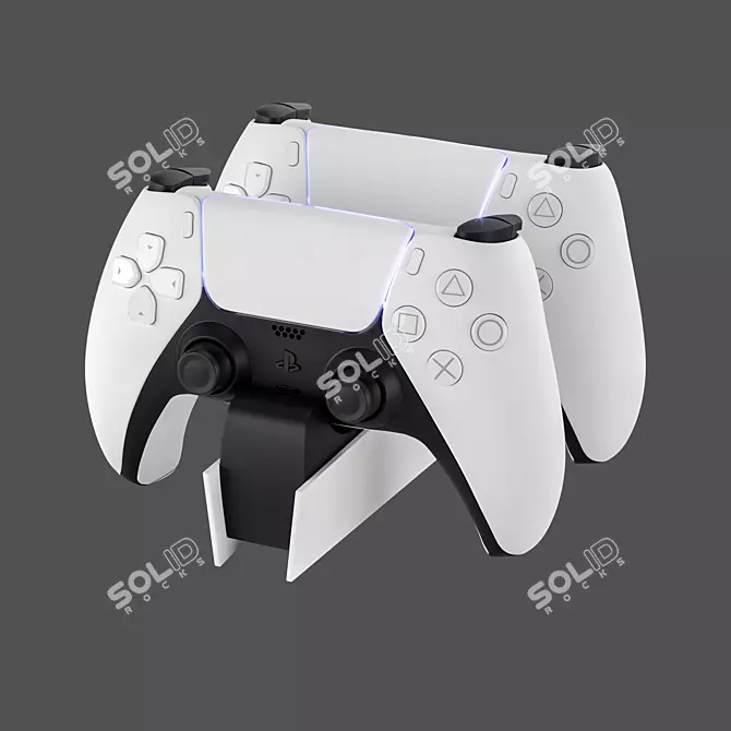 Title: Next-Level Gaming: PS5 Sony PlayStation 5 3D model image 4