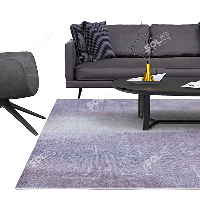 Archived Manufacturer Carpet 3D model image 2