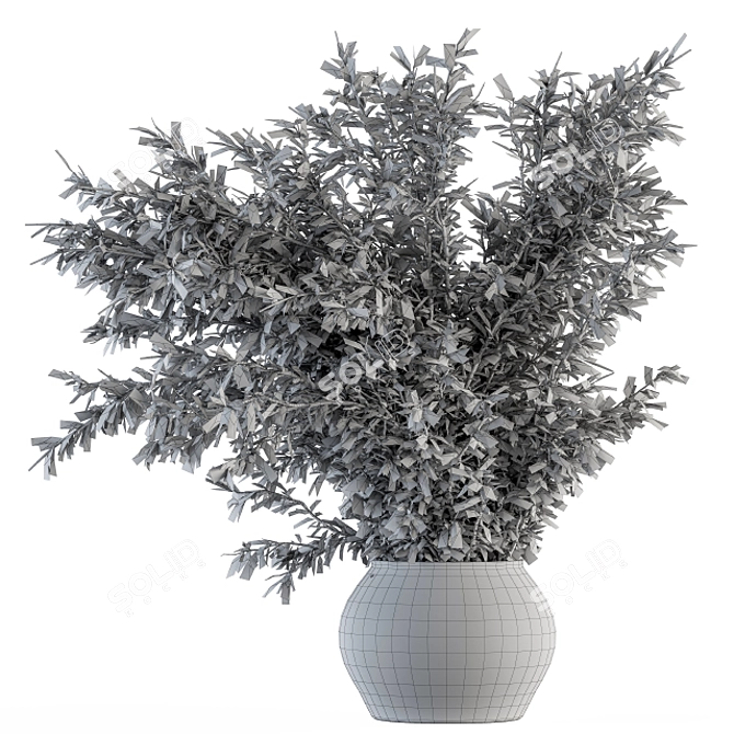 111-Piece Indoor Plant Set 3D model image 5