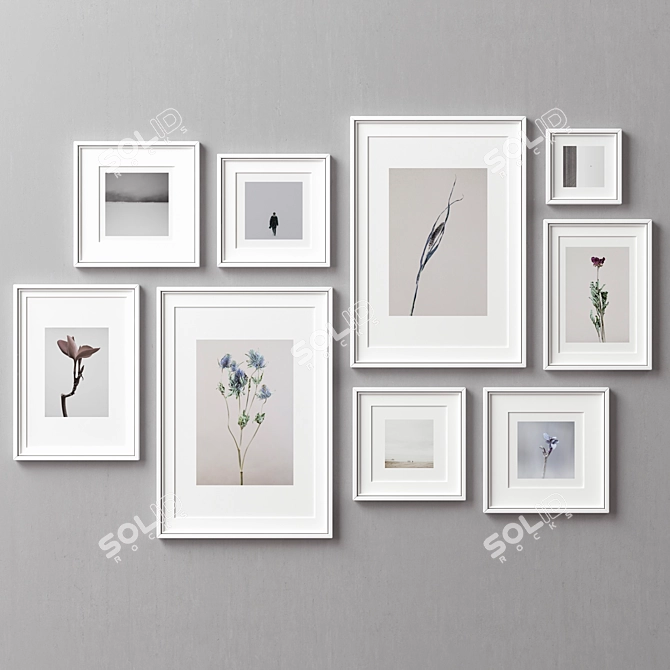 Multiframe Collection - 9 Frames 3D model image 3