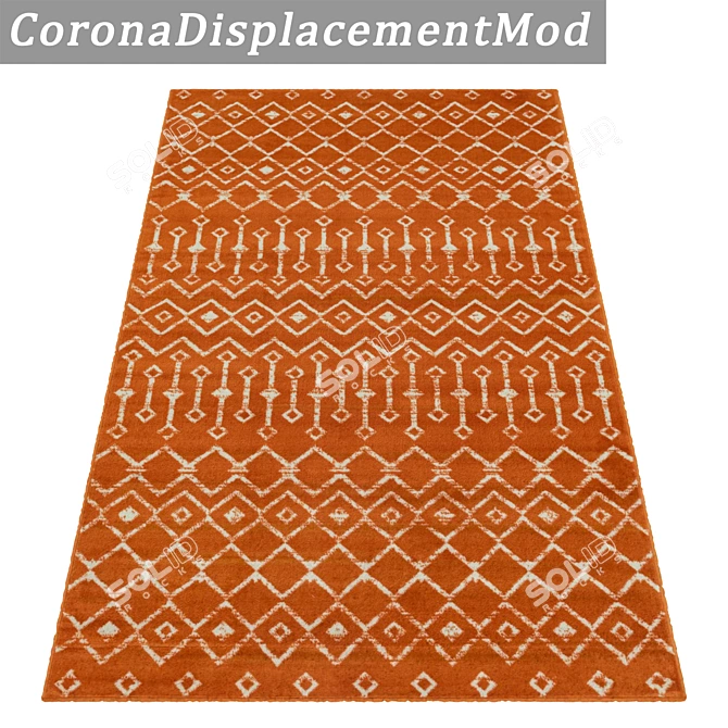 High-Quality Carpet Set for Various Perspectives 3D model image 4