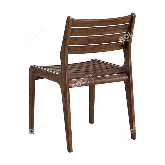 Reynolds Chair & Counter Stool Set 3D model image 2