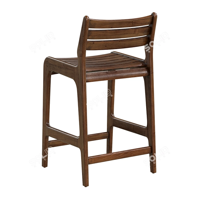 Reynolds Chair & Counter Stool Set 3D model image 4