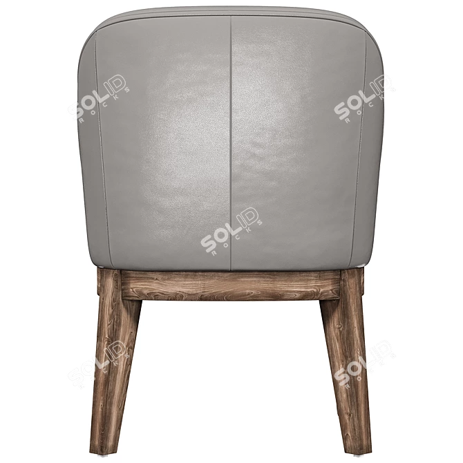 Elegant Armchair Design - Armchair Mod 3D model image 3