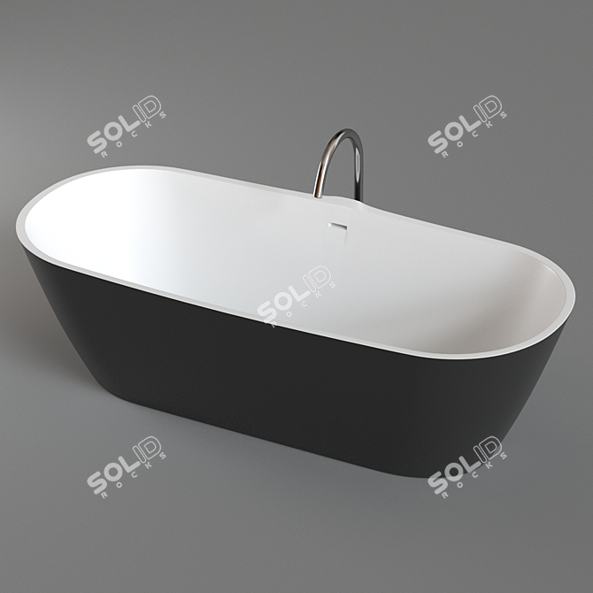 Agape Normal Free-standing Bathtub 3D model image 2