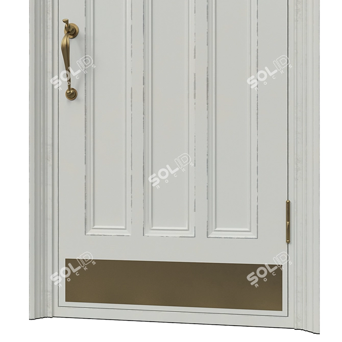 Classic 3D Max Door 3D model image 3