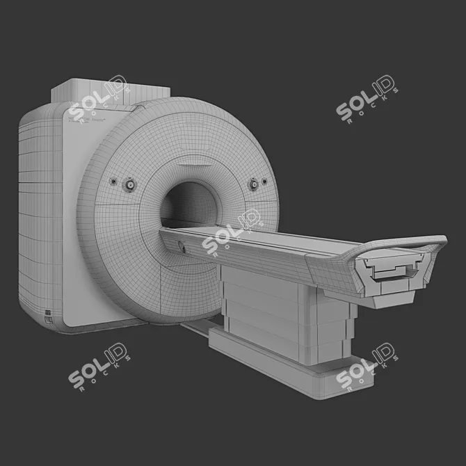 Siemens Avanto-Fit MRI System 3D model image 1