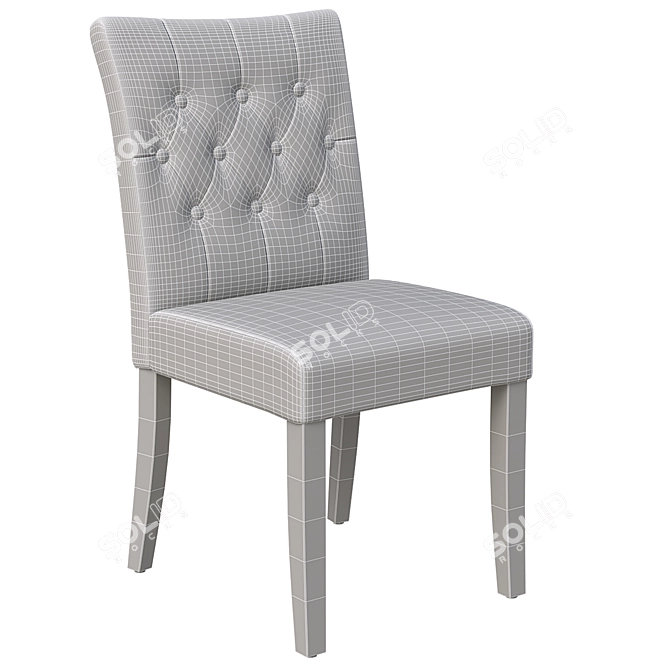 Customizable Flynn Dining Chairs 3D model image 5