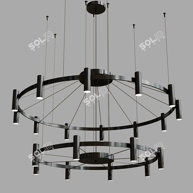 Laverd Wheel Suspension Lights 3D model image 4