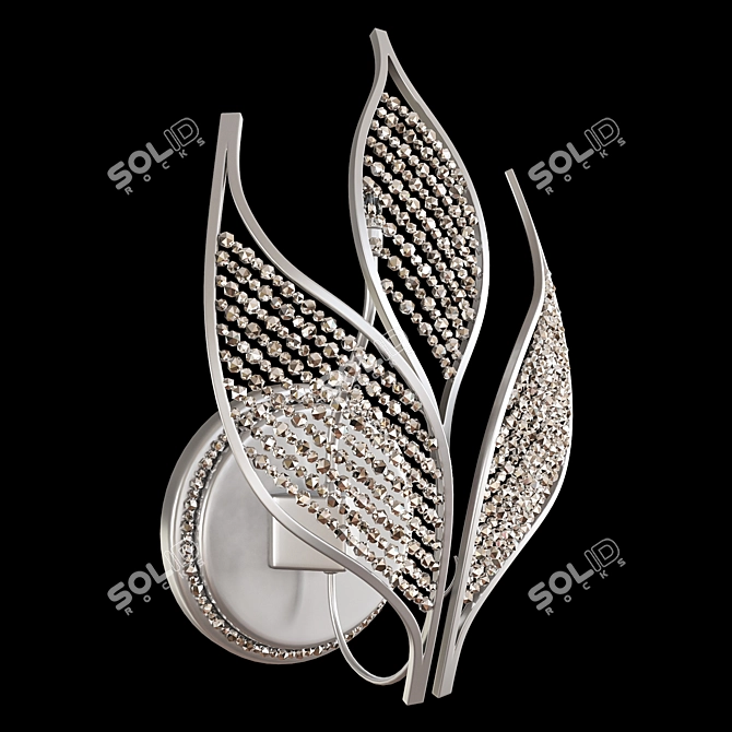 Elegant Profili Chandelier 3D model image 3