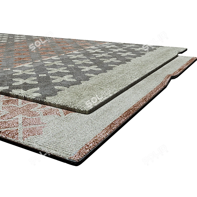 Elegant Interior Carpets 3D model image 2