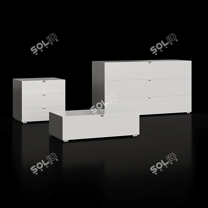 Twils Tetris 2.0: Modern Modular Furniture 3D model image 1