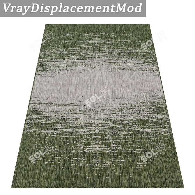 Luxurious Carpet Set - High Quality Textures 3D model image 3