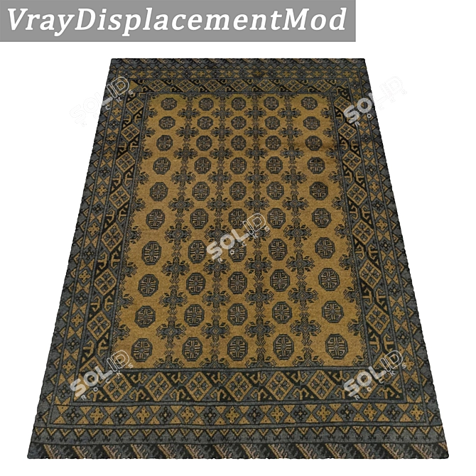 Title: High Quality Carpet Set 3D model image 3