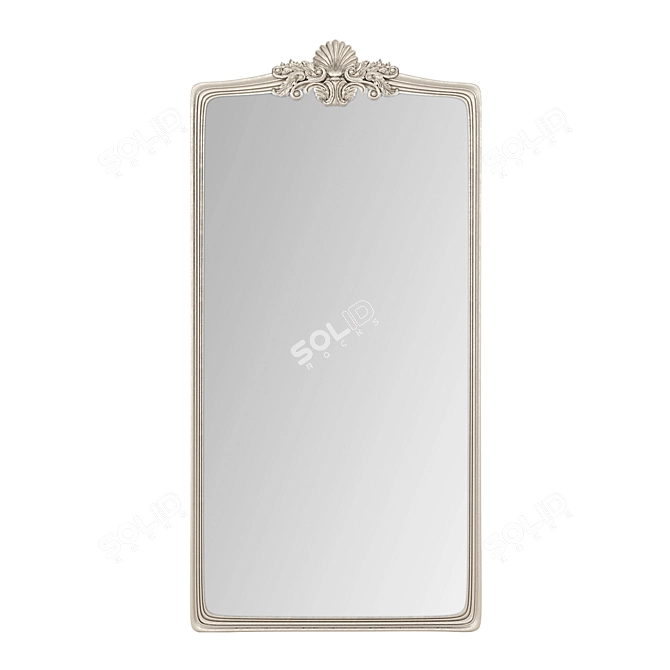 Handcrafted Mirror by Romano Home 3D model image 2