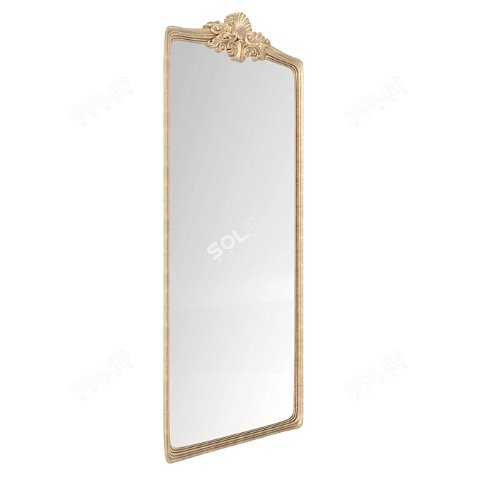 Handcrafted Mirror by Romano Home 3D model image 3