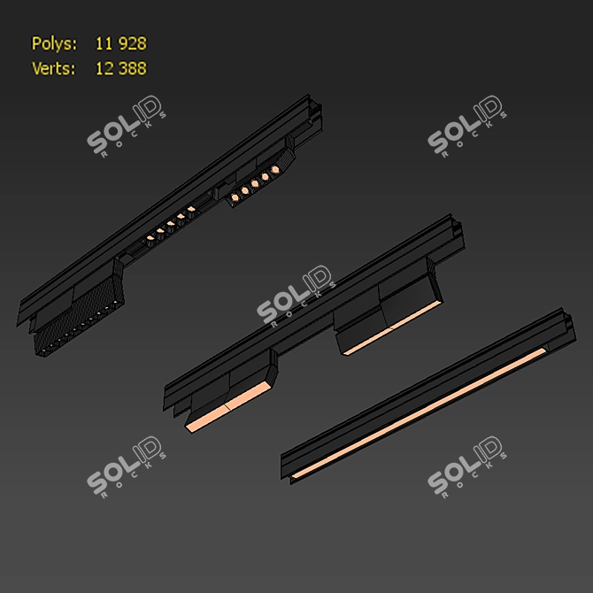 Magnetic Universe 2: Illuminating Brilliance 3D model image 1