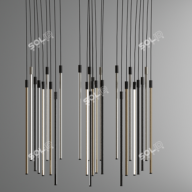 Contemporary Pendant Lights Collection 3D model image 2