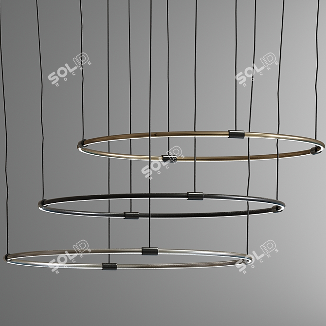 Contemporary Pendant Lights Collection 3D model image 4
