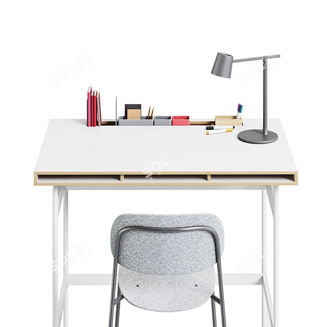 Elevate Your Space: Studio High Table by Bene 3D model image 2