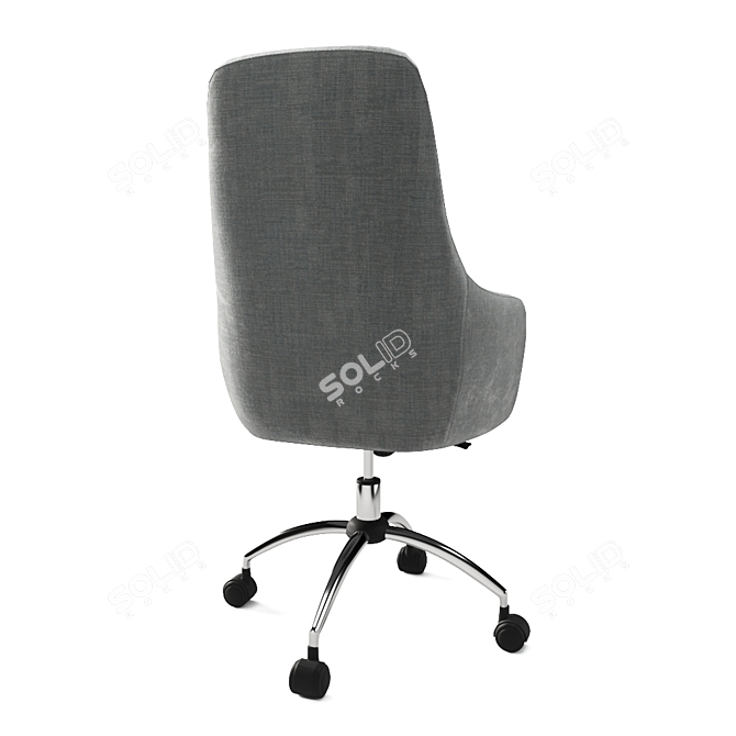 ErgoFlex Task Chair 3D model image 4