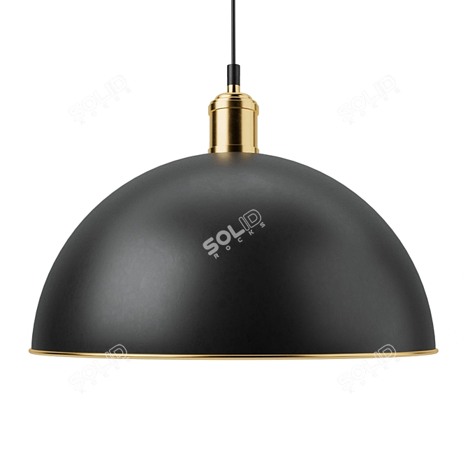 Tribeca Hubert Pendant Lamp 3D model image 6