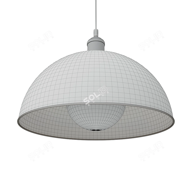 Tribeca Hubert Pendant Lamp 3D model image 9