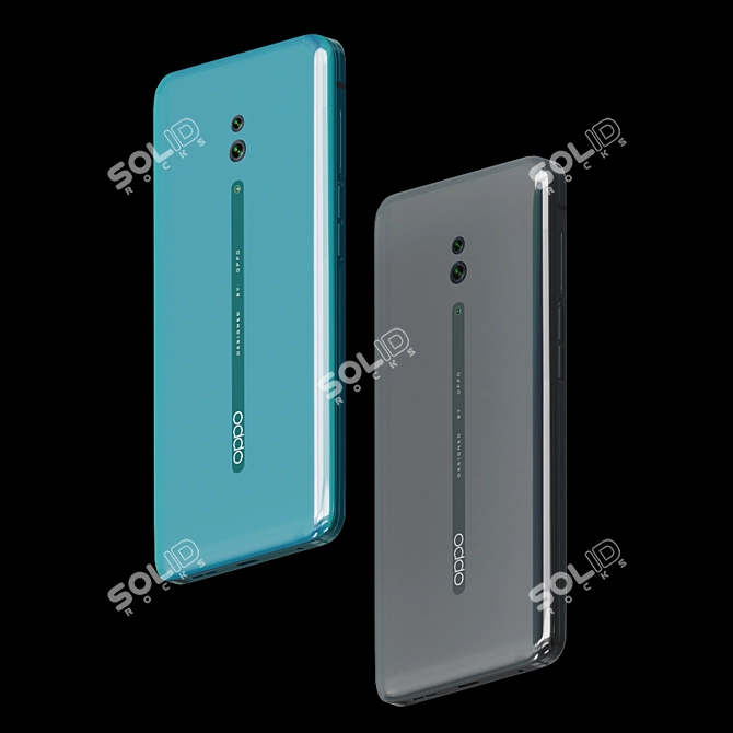 Oppo Reno - High-Poly 3D Model 3D model image 4