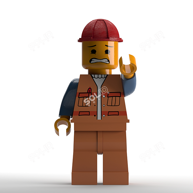 Title: Lego Character Model 3D model image 3