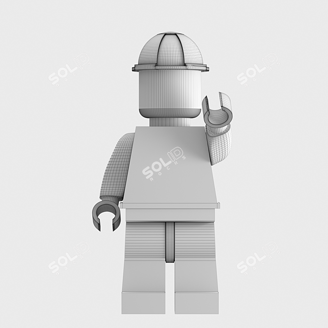 Title: Lego Character Model 3D model image 4