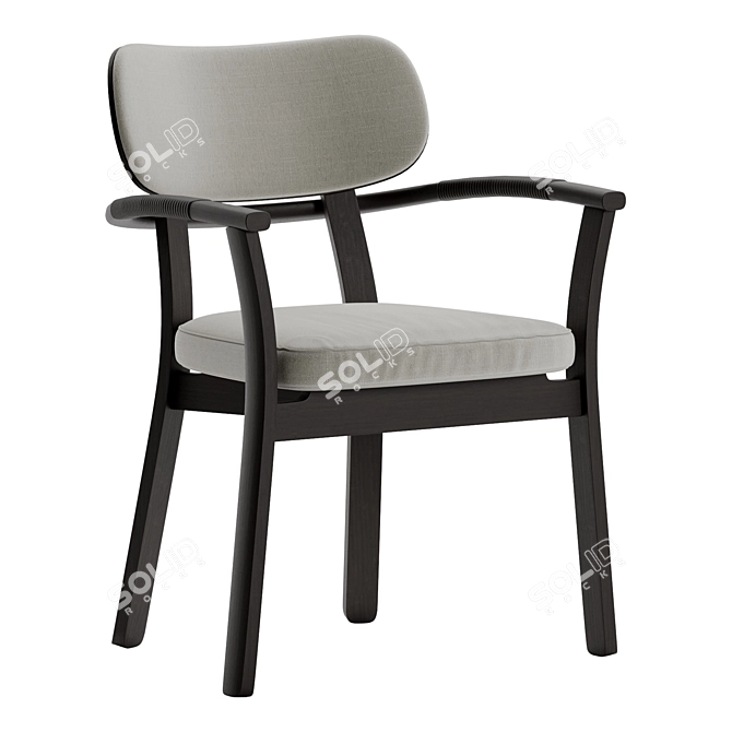 Porada Evelin - Sleek and Stylish Chair 3D model image 2