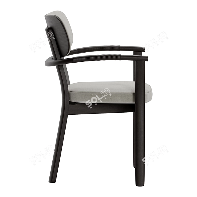 Porada Evelin - Sleek and Stylish Chair 3D model image 4