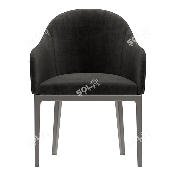 Modern Design Folding Chair 3D model image 2