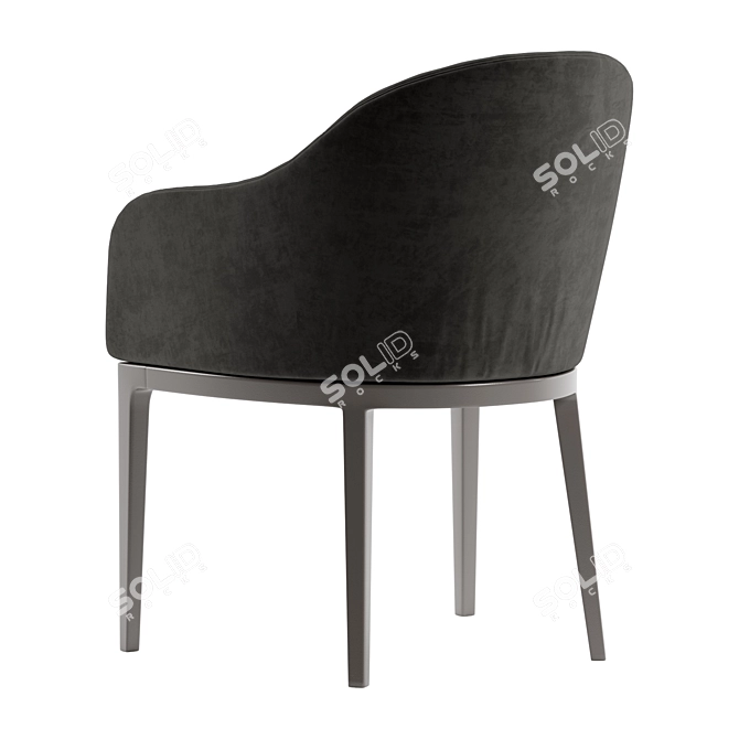 Modern Design Folding Chair 3D model image 4