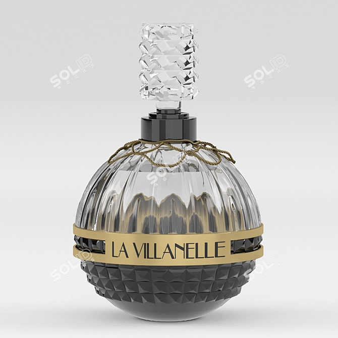 Ethereal Elegance: La Villanelle 3D model image 4