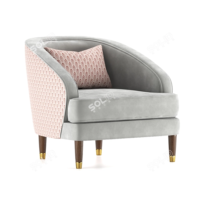 Parker Knoll 150 Fitzroy Chair 3D model image 10