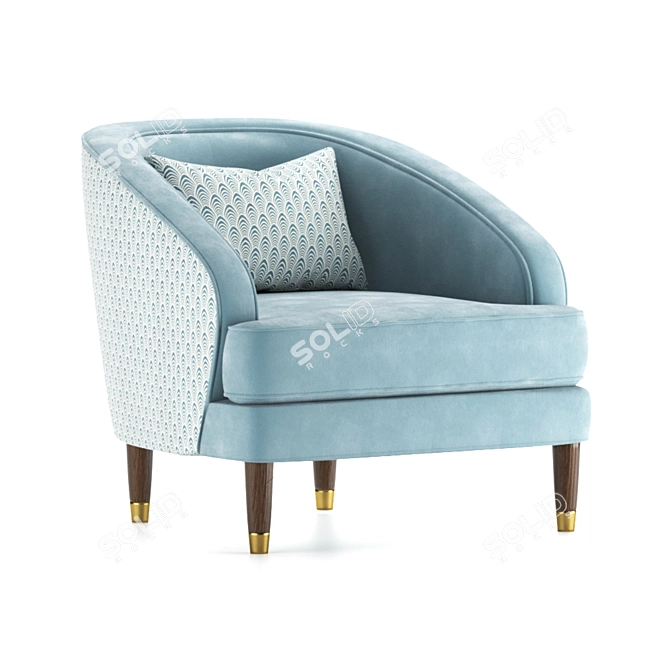 Parker Knoll 150 Fitzroy Chair 3D model image 11