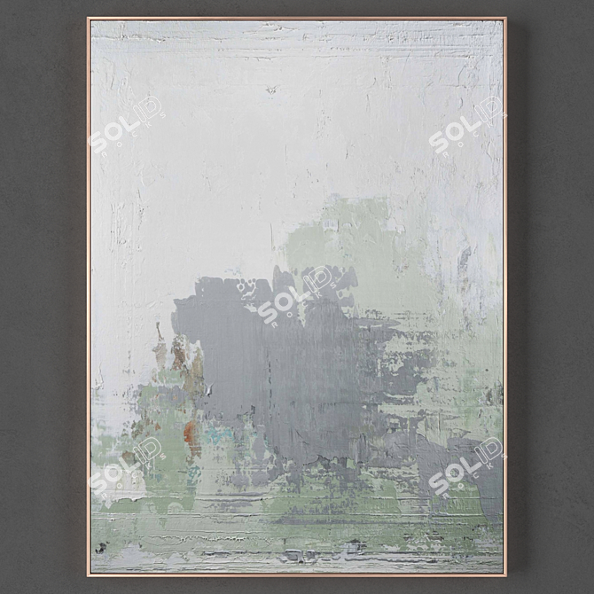 Modern Frames Collection: 2 Pieces, 1000x750mm & High-resolution 2500x2500px Unwrapped Textures 3D model image 3