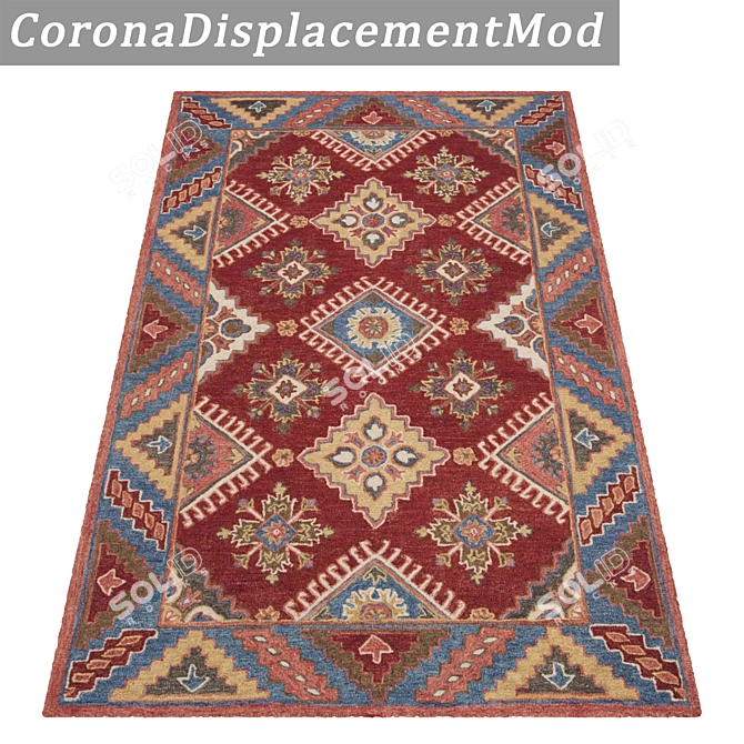 High-Quality Carpet Set 2016 3D model image 4