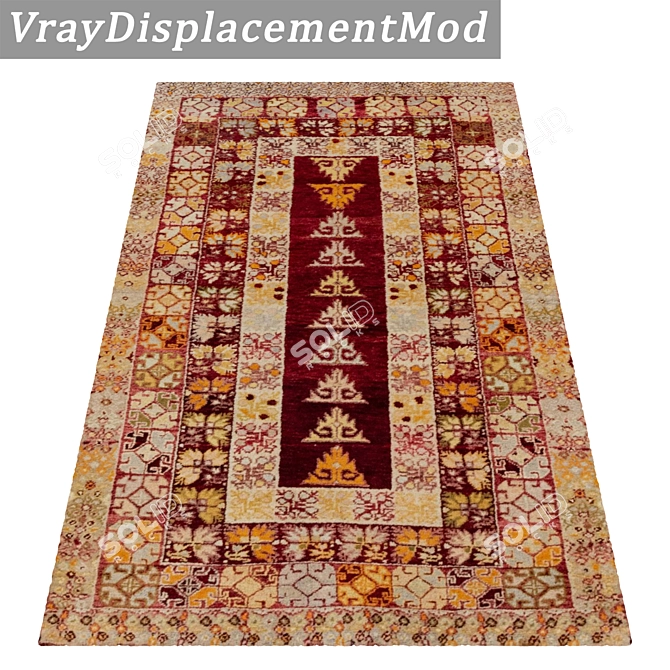 Title: Versatile 3D Carpet Set 3D model image 3