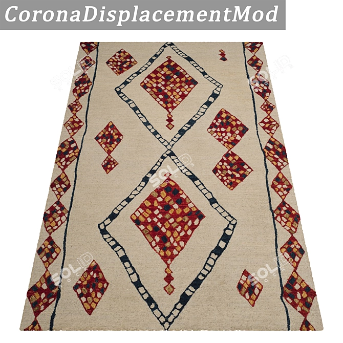 Title: Versatile 3D Carpet Set 3D model image 4