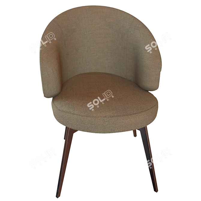 Bea Lema Small Armchair 3D model image 4