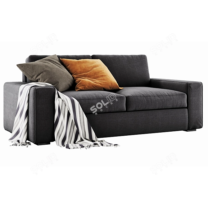 Modern Kivik Sofa: Sleek Design, 3D Model 3D model image 6