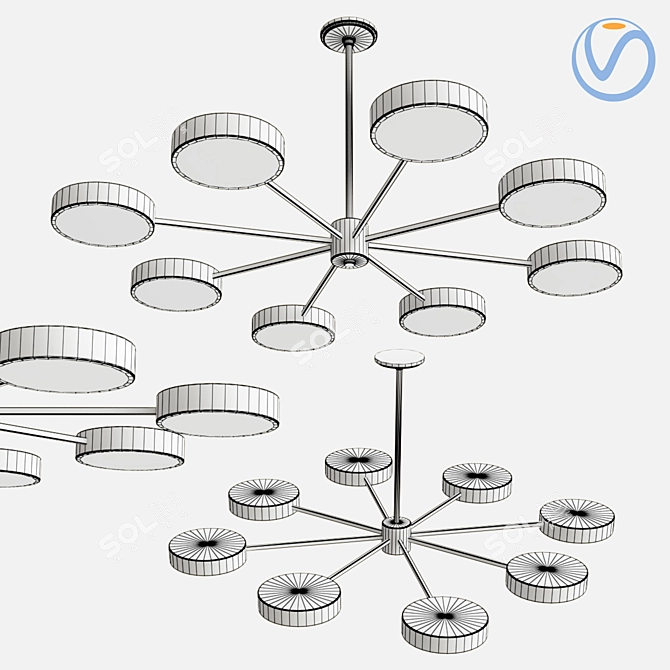 Lumipal: Modern Lighting Pal 3D model image 5